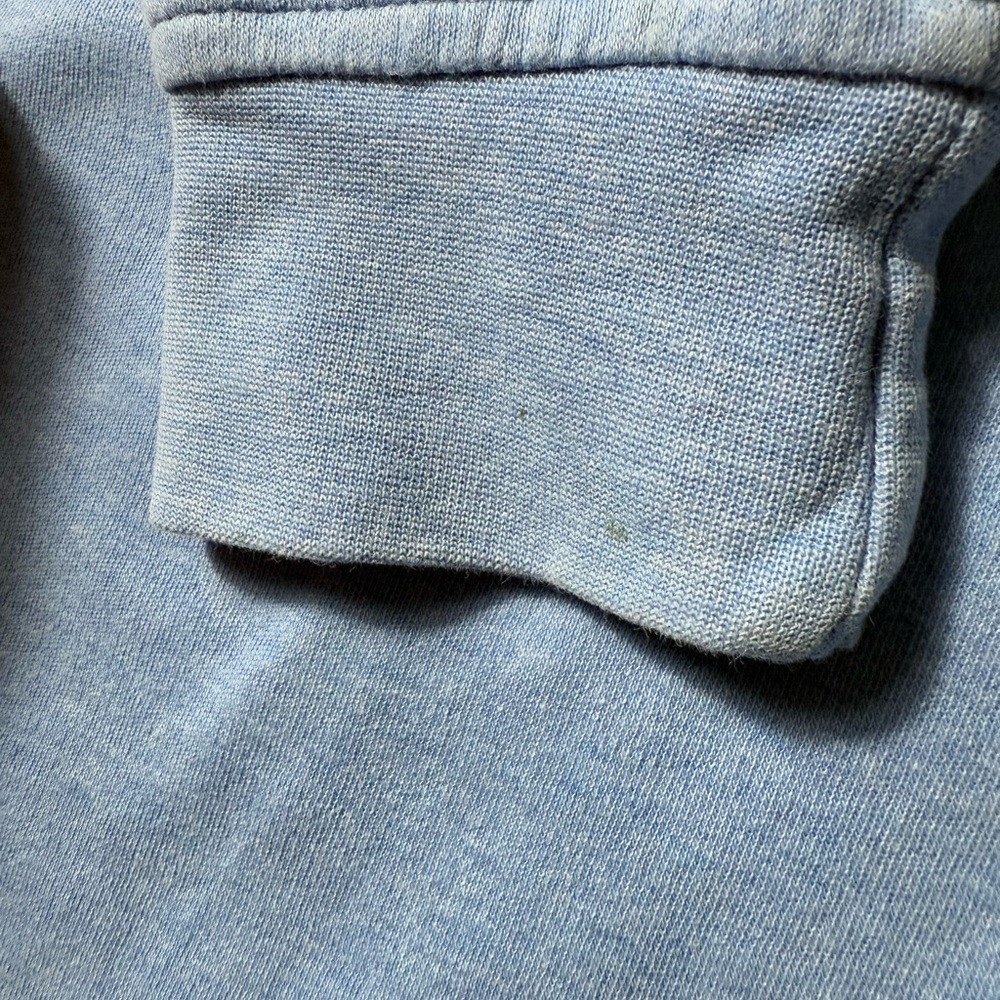 Peter Millar Bundle Blue 1/4 Zip Pullover Sweater Mens Medium Cotton Golf Preppy - Picture 14 of 15
